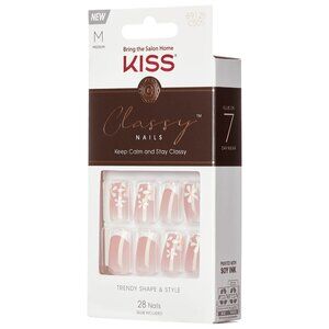 Kiss Classy Wedding Nails Medium Length - Stay Charmed